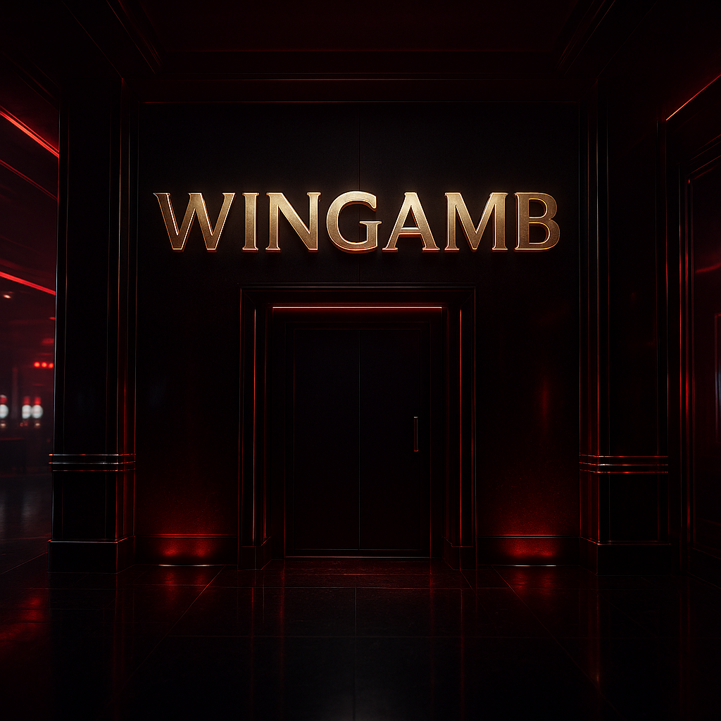 Wingamb neden adres değiştiriyor konulu lüks casino girişinde WINGAMB yazılı görsel - hero